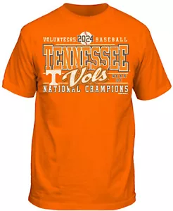 Camiseta Tennessee Volunteers Hombre Naranja 2024 Campeones Nacionales de Béisbol - Imagen 1 de 6