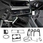 For Audi A4 B8 2008-15 13pc Carbon Fiber Interior Accessories Set Kit Cover Trim
