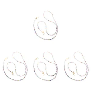  4 Pieces Handykettenverzierungen Fräulein Mädchen Telefonkette Lanyard - Zdjęcie 1 z 12