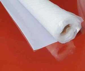 Silikon Platte transparent 2 mm Silikon Breite von 300 bis 1200 mm - Bild 1 von 3