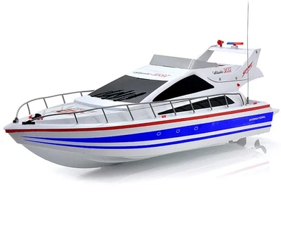 Atlantic Yacht Lujo Moderno Crucero 28" RC Modelo Barco Radio Control Remoto Sp... Foto 1 de 4
