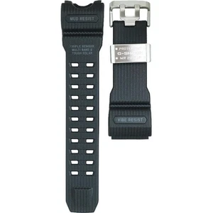 Genuine New Casio G-SHOCK GWG-1000-1A1JF Band Urethane Resin Black Gray Text - Picture 1 of 1