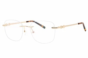 CHARRIOL PC71072 C01 Eyeglasses Shiny Gold Tortoise Frame 54mm - Picture 1 of 4