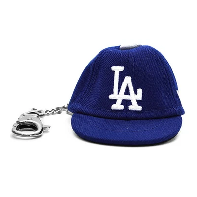 New Era Cap Type Key Chain Logo Miniature Accessories LA Dodgers Blue NEW JAPAN - Image 1 of 4