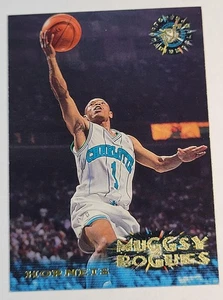 Tarjeta coleccionable de colección Charlotte Hornets Muggsy Bogues Topps NBA 65 1995 90s - Imagen 1 de 4
