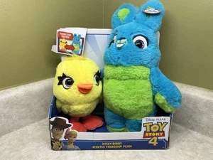 Disney Toy Story 4 Ducky & Bunny Scented Friendship Plush Friends Stick Together - Picture 1 of 9