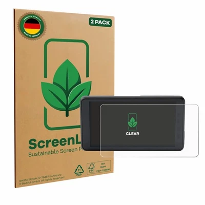 2x ScreenLeaf Pellicola protettiva sostenibile per BMW ConnectedRide Navigator - Immagine 1 di 4