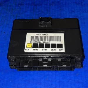 2003 - 2006 Tahoe Body Control Module 15194170 Programmed To Your VIN BCM - Picture 1 of 2