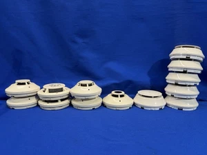 Honeywell FCI Gamewell ASD-PL3-IV Etc Smoke Heat Detector Head x13 Untested Read - Picture 1 of 16