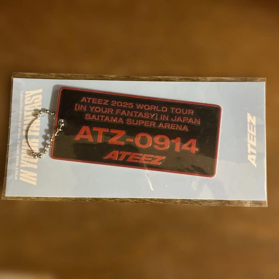 ATEEZ 2025 WORLD Tour Keyholder - Image 1 of 1