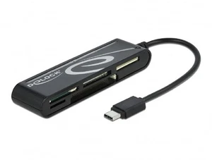 DeLOCK Card Reader USB 2.0 Stecker – > 5 Slots - Photo 1/3