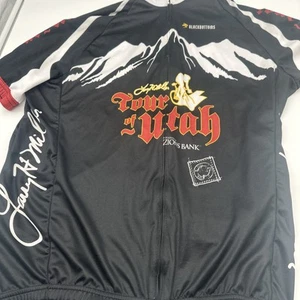 Blackbottom's TOUR OF UTAH Cycling Jersey Riding Shirt 2XL Zions Bank - Picture 1 of 10