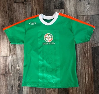 Camiseta de fútbol Xara Irlanda verde juvenil grande Foto 1 de 4