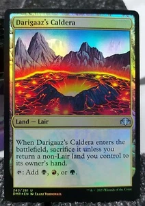 MTG Darigaaz's Caldera Foil 243/261 Dominaria Remastered MTG Card  - Picture 1 of 2