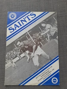 St Johnstone v Dunfermline programme Division One Saturday 27th November 1982 - Picture 1 of 1