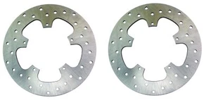 COPPIA DISCHI FRENO ANTERIORI PIAGGIO BEVERLY 500 2002 - 2005 - Imagen 1 de 1