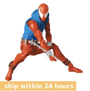 MAFEX No.186 Spider-Man SCARLET SPIDER Comic Ver. Medicom Toy Figure - Picture 1 of 16