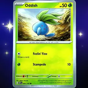 Extraño - Común - Juego de cartas coleccionables Pokémon Llamas de obsidiana escarlata y violeta #001/197 - Imagen 1 de 3
