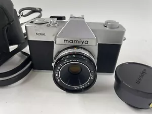Mamiya / Sekor 528TL SLR 35mm Film Camera w 1:2.8 F=48mm Lens w/ Case - Picture 1 of 3
