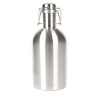 64 oz. Stainless Steel Beer and Beverage Growler with Swing Top Lid 40 PSI