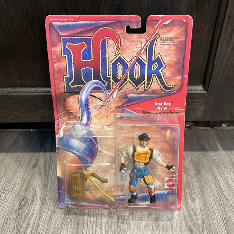 1991 Mattel Hook lost boy ace complete Cover