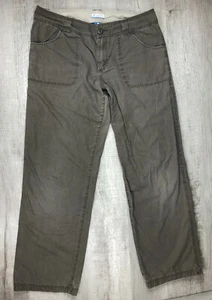 Columbia Sportswear Pants Lightweight 100% Cotton Womens Size 12 Regular - Picture 1 of 12