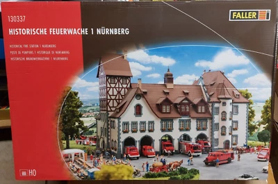 Faller 130337 Historische Feuerwache 1 Nürnberg, ab Ep. I, H0, Neu + OVP - Bild 1 von 4