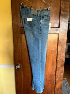 Adriano Goldschmied Pants Protege Mens 38x35 St. Leg Blue Jeans NEW Ret. $178 - Picture 1 of 10