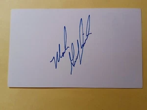 Mark Grudzielanek Signed Index Card -Dodgers, Cubs, Cardinals, Royals, Indians-C - Picture 1 of 1