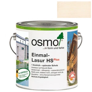 Osmo Once Varnish Hsplus Spruce White Semi Gloss for Wooden Furniture 750ml - Picture 1 of 1