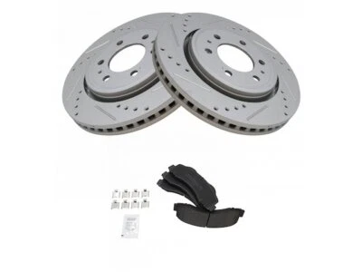 For 2011-2017 Lincoln Navigator Brake Pad and Rotor Kit Front 76588QCCJ 2012 - Image 1 of 2