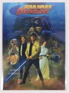 Star Wars Finest 1996 Topps Chromium Trading Cards Singles Complete Your Set - Bild 1 von 1