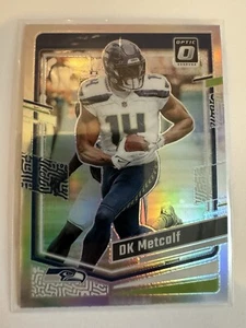 2023 Panini Donruss Optic Football Silver Holo Prizm DK Metcalf Seattle Seahawks - Picture 1 of 2