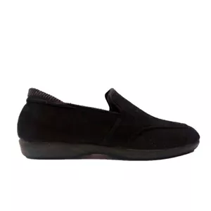 Mens Slipper By DeValverde Style 3023 Black - Picture 1 of 2
