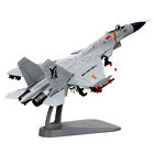 1/100 China J-15 Fighter Attack Diecast Plane Military Scene Model Toy PLA Navy