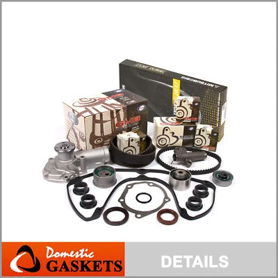 Kit de correa de distribución bomba de agua válvula cubierta apto para Outlander Mitsubishi 2003 2,4 L 4G64 Foto 1 de 4