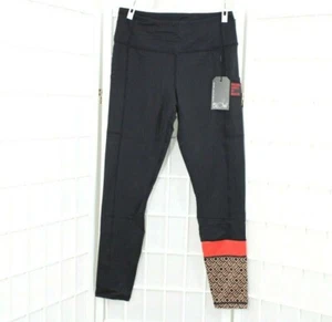 BLOW Women's Size Large Legging Yoga Fitness Gym Pants Color Black Inseam 29 NWT - Picture 1 of 8