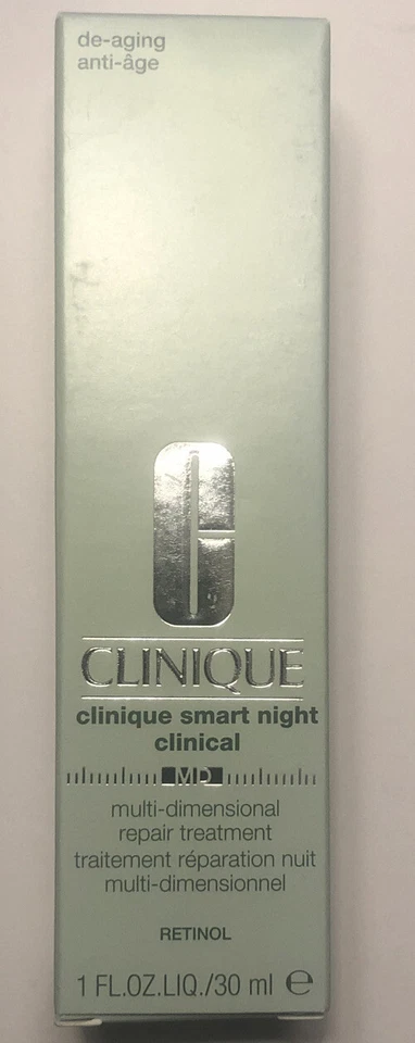 Clinique Smart Night Clinical Tratamiento Reparador Multidimensional con Retinol 1 OZ Foto 1 de 4