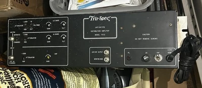 TRU-SPEC TA-52 HIGH GAIN AMPLIFIER, UHF, VHF, FM untested - Image 1 of 4