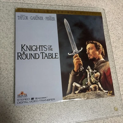 Knights of the Round Table LaserDisc 1953 Historical Drama MGM/UA Foto 1 de 2
