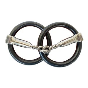 HILASON Weighted O Ring Twisted Snaffle Bit With Stainless Steel | Horse Bits - Picture 1 of 1