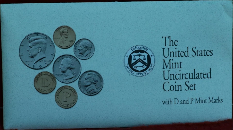 Uncirculated 1992 U.S. Mint Set P & D Mint - Image 1 of 1