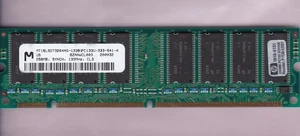 256MB PC-133 MICRON MT16LSDT3264AG-133B1 HP 1818-8151 PC133 SDR Ram Memory Stick - Picture 1 of 2