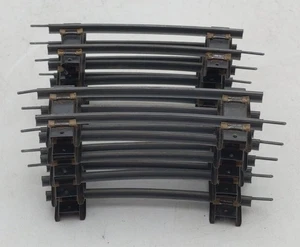 Vintage S Gauge Short Curved Tracks [10] - Picture 1 of 2