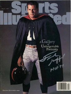 Frank Gifford Signed Magazine Giants Sports Illustrated 7/21/1997 HOF BAS 50723 - Picture 1 of 2