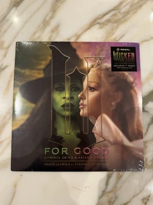 Wicked For Good 7" Vinyl – Cynthia Erivo & Ariana Grande Regal Cinemas Exclusive - Image 1 of 2