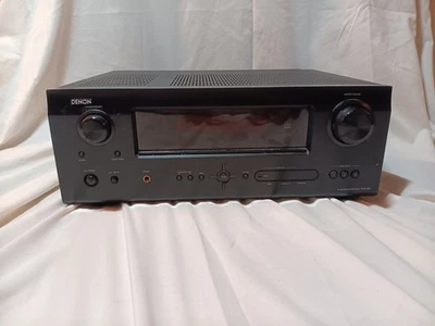 Denon AVR-590 5.1 HDMI Home Theater 75W Surround  Receiver W/Remote Bundle Teste - Image 1 of 4