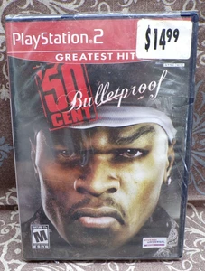 Playstation 2 50 Cent: Bulletproof Greatest Hits ~ Sealed aber Disk lose in Hülle - Bild 1 von 6