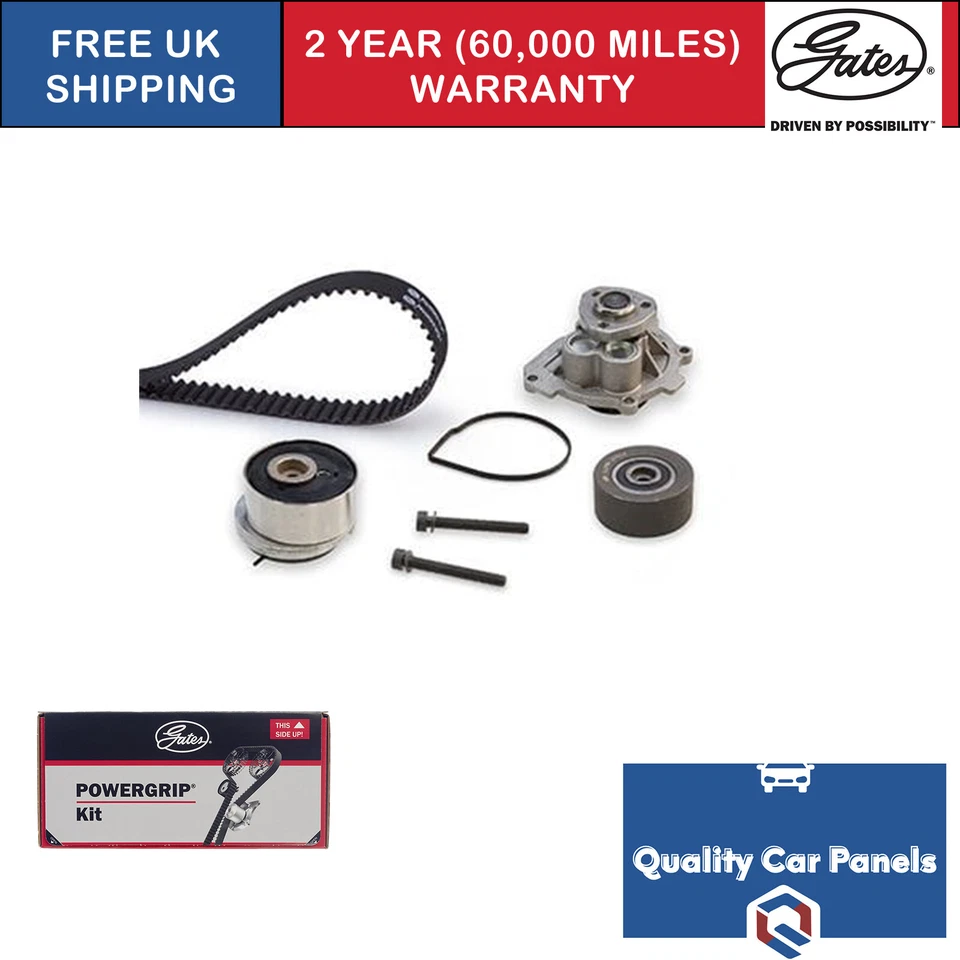 For Chevrolet Aveo 2011-2023 1.6 Gates Water Pump & Timing Belt KIT KP15603XS - Image 1 of 1