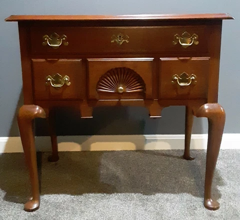 HENKEL HARRIS "LOW BOY" SOLID WILD BLACK CHERRY CHEST/SERVER Cover